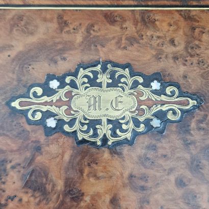 Napoleon III period ECRITOIRE COFFRET in...