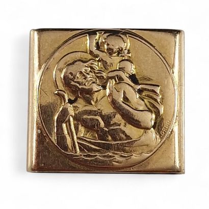 MID-20th CENTURY 750 Millièmes yellow gold...