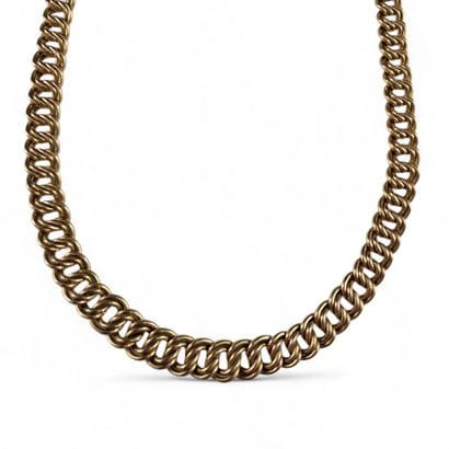 COLLIER du Milieu du XXème Siècle en or jaune...