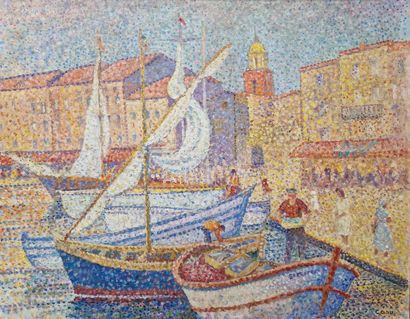 Yvonne CANU (1921-2008)
Saint-Tropez - Le...