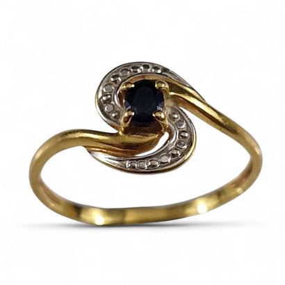 TOURBILLON RING in two-tone 750 Millièmes...