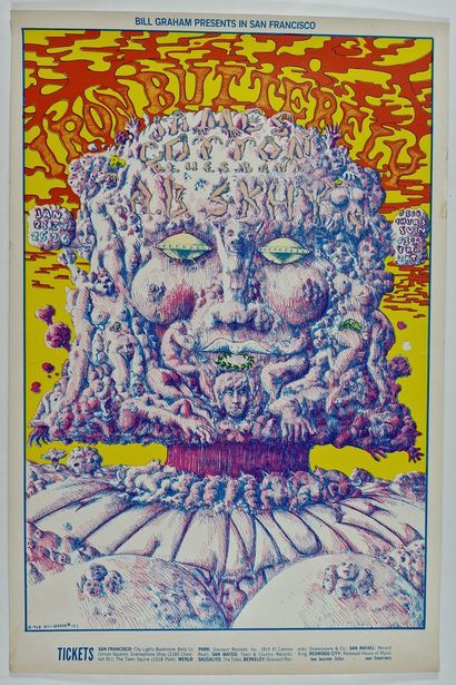 Lee CONKLIN (Né en 1941) 
Iron Butterfly...