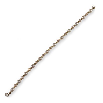 Modern BRACELET in yellow gold 750 Millièmes...
