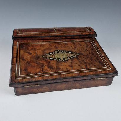 Napoleon III period ECRITOIRE COFFRET in...