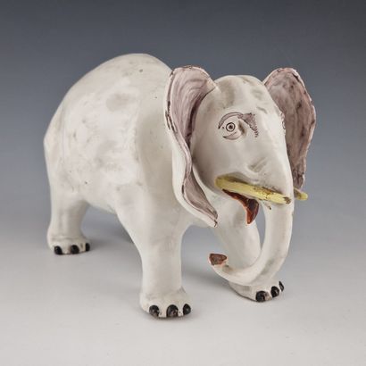 Attributed to Géo MARTEL (1872-1942) in Desvres...