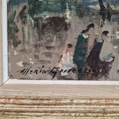 Merio AMEGLIO (1897-1970)
Paris, le Vert...