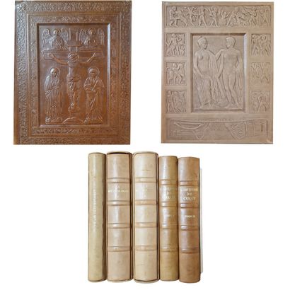 LOT OF WORKS AND ILLUSTRATIONS Comprising:
-...