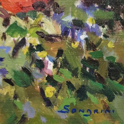 EUGENE SANDRINI (1925-1998)
Coquelicots et...