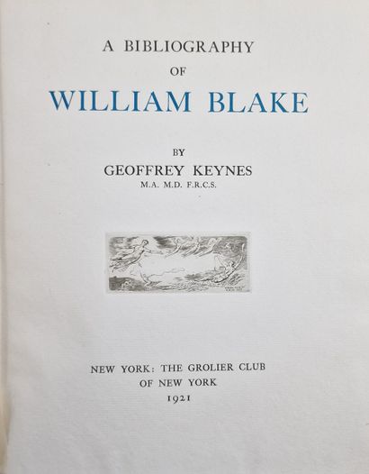 [BLAKE (William)]. The Marriage of Heaven...