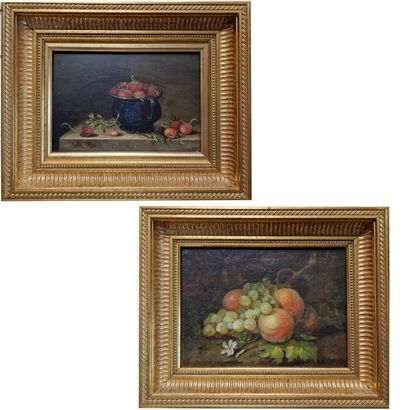 Joseph Gaspard COSTE (1803-1855)
Nature morte...