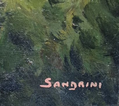 EUGENE SANDRINI (1925-1998)
Mouettes sur...