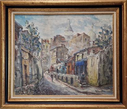Raymond BESSE (1899-1969)
Paris - Montmartre...