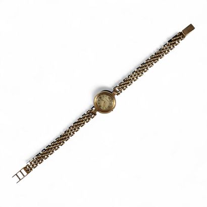 MOVADO - BRACELET MONTRE DE DAME en or rose...