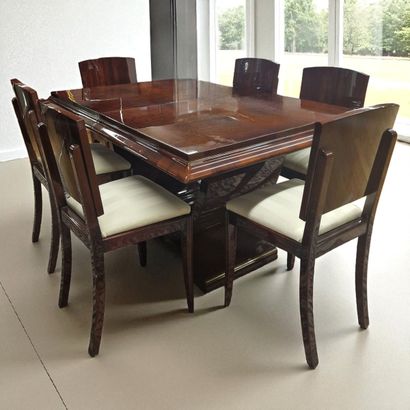 MOBILIER DE SALLE A MANGER de Style Art Déco...