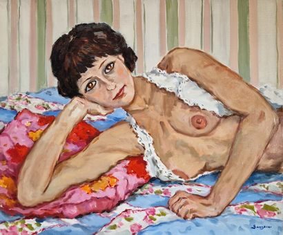 EUGENE SANDRINI (1925-1998)
Méditation
HUILE...
