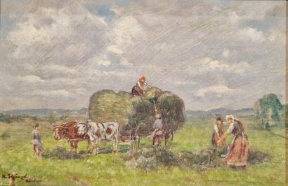 Karl SCHUNZEL (1875-1941)
The harvesters...