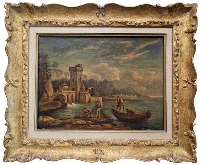ECOLE DU SUD DE L'ITALIE DU XIXEME SIECLE...
