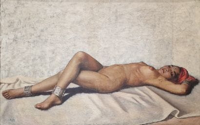 Jean DUTEY (1897-1954)
Young Oriental languid...
