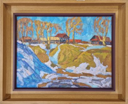 Valeri EGOROV (Born 1940)
Landscape - 1975
CANVAS...