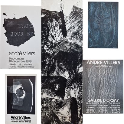 André VILLERS (1930-2016)
Grand dessin à...
