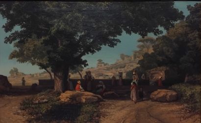 Emmanuel LAURET (1809-1882)
Italian Women...