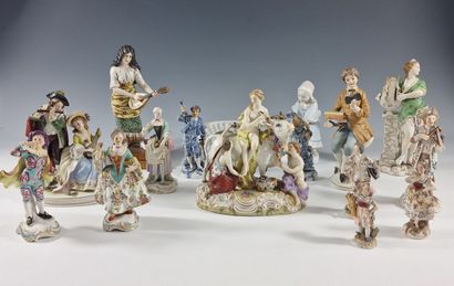 FIFTEEN STATUETTES - Mainly Germany - Early...