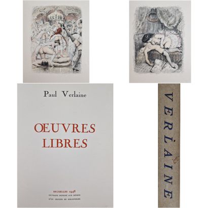 [VERLAINE (Paul)]. Oeuvres libres.
Ouvrage...
