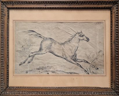 Attributed to Johan Gottfried KOLB (1772-1835)
Galloping...