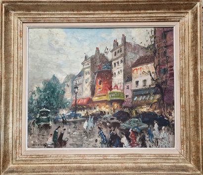Merio AMEGLIO (1897-1970)
Paris, le Vert...