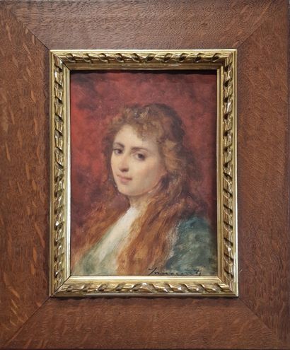Guglielmo INNOCENTI (1871-1961) 
Portrait...
