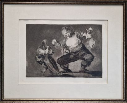 Francisco de GOYA (1746-1828)
Géant dansant...