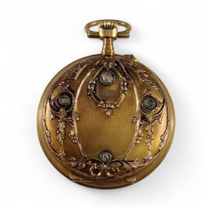 MONTRE DE COL Circa 1900 à boîtier en or...