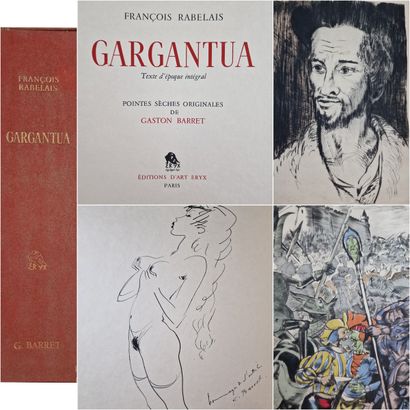 [BARRET (Gaston)] [RABELAIS (François)]....