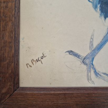 Raymond BIGOT (1872-1953)
Rooster
PASTEL...