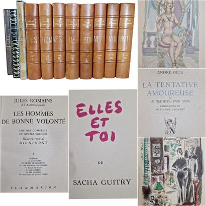 LOT OF 11 WORKS Comprising: 
- DIGNIMONT]...