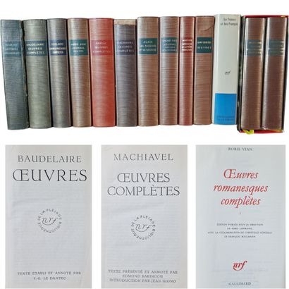 BIBILOTHEQUE DE LA PLEIADE - SET OF 13 WORKS...