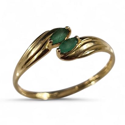 TOI ET MOI Moderne ring in yellow gold 750...