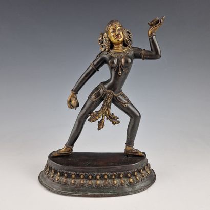 TIBET 20th CENTURY - DAIKIN STATUTE in bronze...