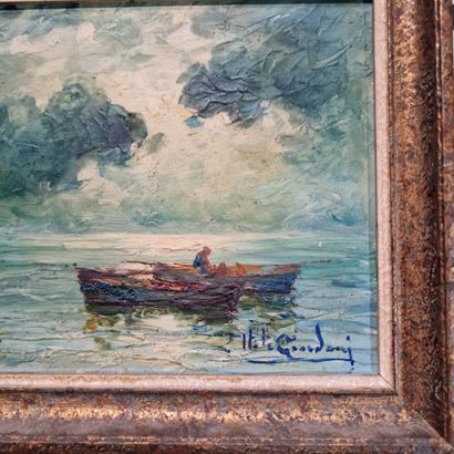 Italo GIORDANI (1882-1956)
Soleil voilé
HUILE...