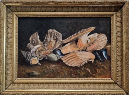 E. DESTELLE (XXeme Siècle) 
Nature morte...