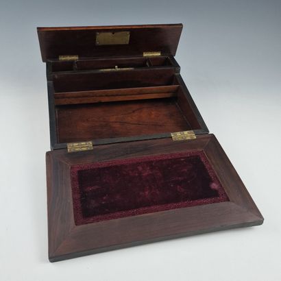 Napoleon III period ECRITOIRE COFFRET in...