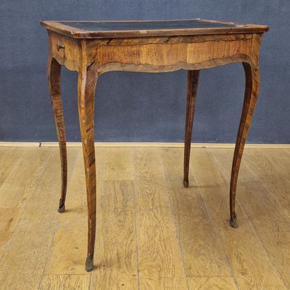 LITTLE WRITING TABLE Louis XV period stamped...