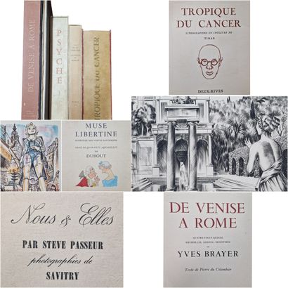 LOT OF 5 WORKS Comprising: 
- C.P JOSSO]...