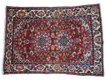 BAKTHIAR RUG (cotton warp and weft, wool...
