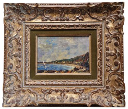 Francine GRESSENT (1929-2013)
Bord de mer...