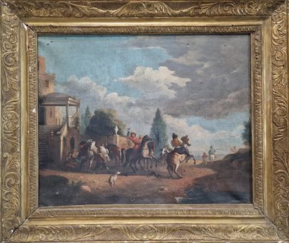 NEO-RENAISSANCE SCHOOL 
Hunting in front...