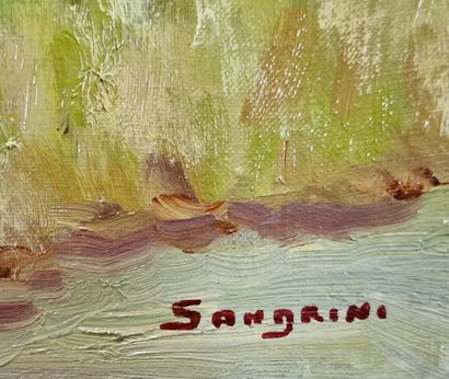 EUGENE SANDRINI (1925-1998)
Callas Var
HUILE...