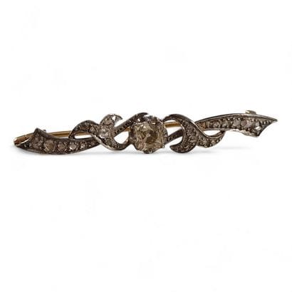 BARRETTE DE REVERS, early 20th century, in...