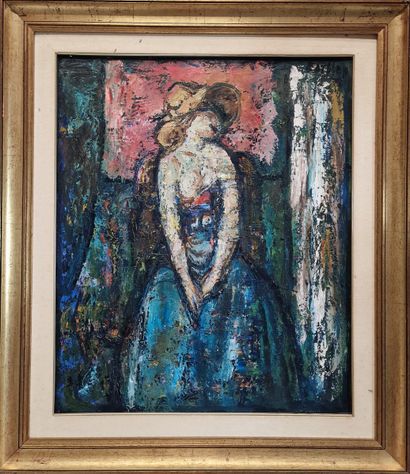 Oscar BARBLAN (1909-1987)
Portrait of a Girl...