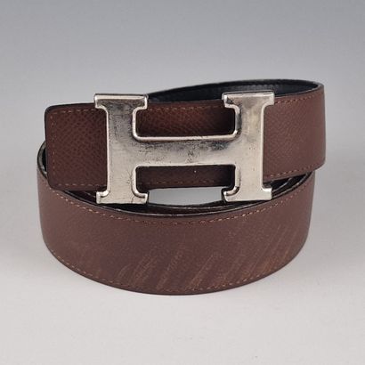 HERMES Paris made in France - 30mm reversible...